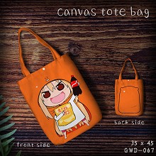 Himouto Umaru-chan anime canvas tote bag shopping ...