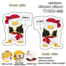 Gintama anime custom shaped pillow