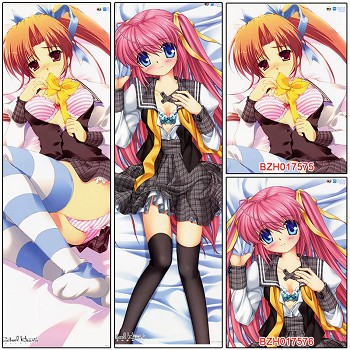 The cartoon anime two-sided sexy long pillow