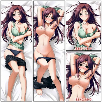 The cartoon anime two-sided sexy long pillow