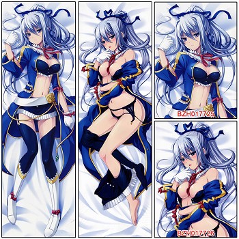 The cartoon anime two-sided sexy long pillow