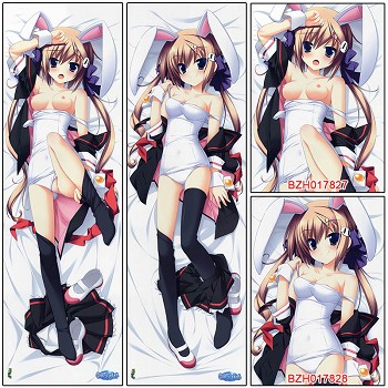 The cartoon anime two-sided sexy long pillow