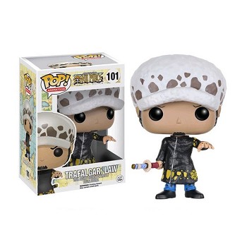 FUNKO POP 101 One Piece Law anime figure