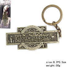 Game of Thrones key chain