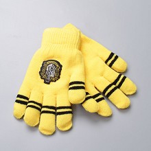 Harry Potter Hufflepuff gloves a pair