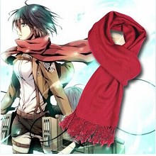 Attack on Titan Mikasa  anime scarf