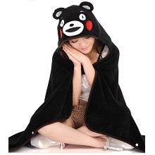 Kumamon coral fleece velvet blanket summer quilt