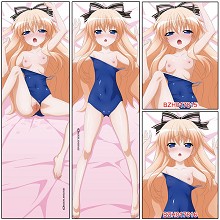 The cartoon anime two-sided sexy long pillow