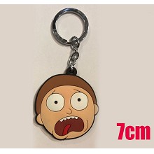 Rick and Morty soft PVC key chain