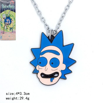 Rick and Morty necklace