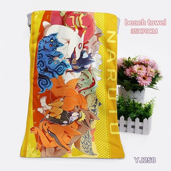 Naruto anime towel