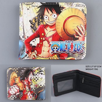 One Piece Luffy anime wallet