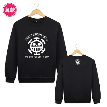 One Piece Law anime thin hoodie cloth