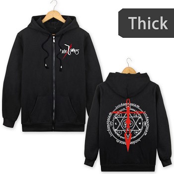 Fate anime thick hoodie cloth