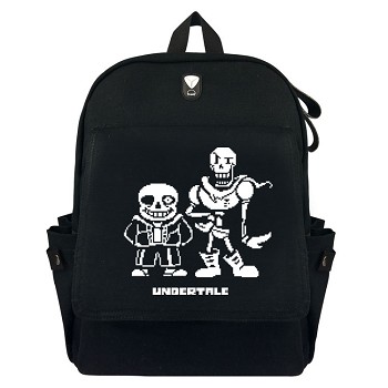 Undertale canvas backpack bag