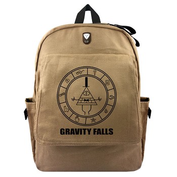 Gravity Falls canvas backpack bag