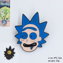 Rick and Morty brooch pin