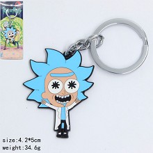 Rick and Morty key chain