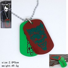 Batman joker necklace