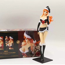 One Piece christmas Nami anime figure