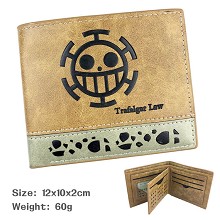 One Piece Law anime wallet