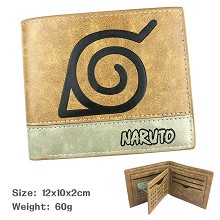 Naruto anime wallet