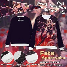 Fate Apocrypha anime full print hoodies