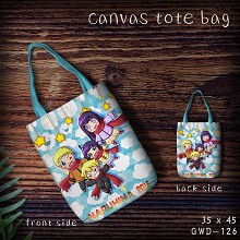 Naruto canvas tote bag shopping bag