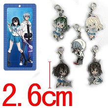 Strike The Blood key chains set(5pcs a set)