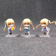 Saenai Heroine no Sodatekata Eriri anime figures set(3pcs a set)