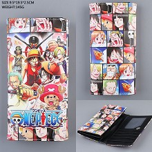 One Piece anime long wallet