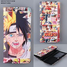 Naruto anime long wallet