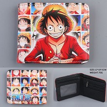 One Piece Luffy anime wallet