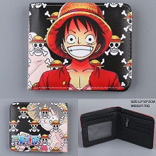 One Piece Luffy anime wallet