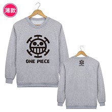 One Piece Law anime thin hoodie cloth