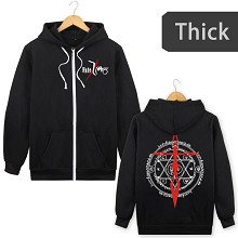 Fate anime thick hoodie cloth