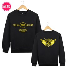 China glory thick hoodie