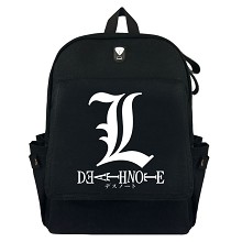 Death Note anime canvas backpack bag