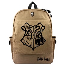 Harry Potter canvas backpack bag