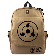 Naruto anime canvas backpack bag