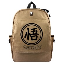 Dragon Ball anime canvas backpack bag