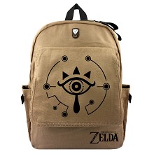 The Legend of Zelda canvas backpack bag