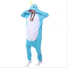 Cartoon  animal flano pajamas dress hoodie