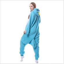 Cartoon  animal flano pajamas dress hoodie