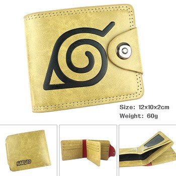 Naruto anime wallet