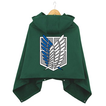 Attack on Titan anime dress smock cloak manteau mantle