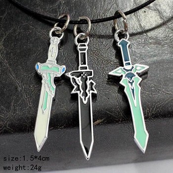 Sword Art Online anime necklace