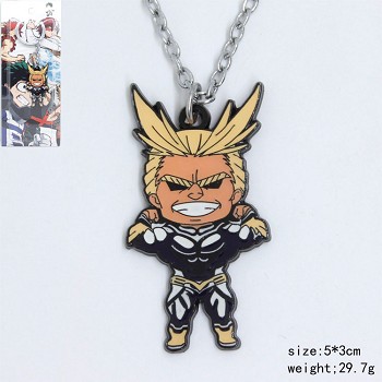 My Hero Academia anime necklace