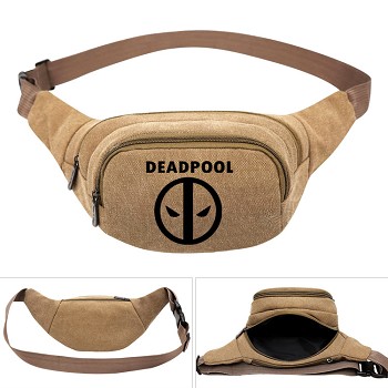 Deadpool canvas pocket waist pack bag