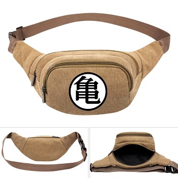 Dragon Ball anime canvas pocket waist pack bag